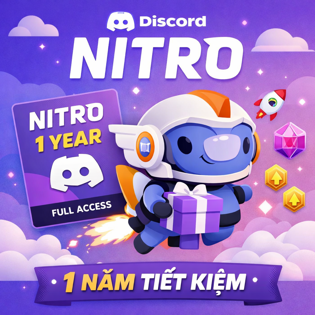 Nitro Discord 3 Tháng cực rẻ